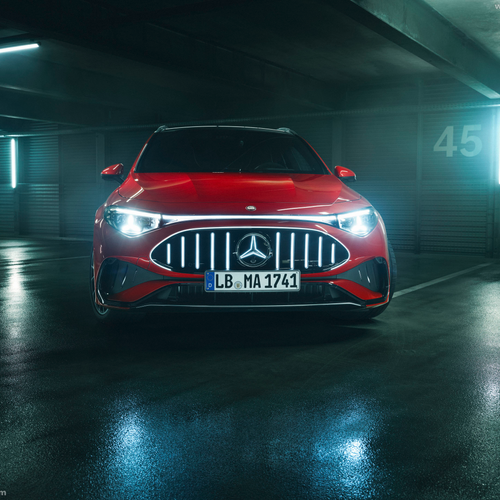 2027 Mercedes-Benz CLA 45 AMG Shooting Brake C117 Front View