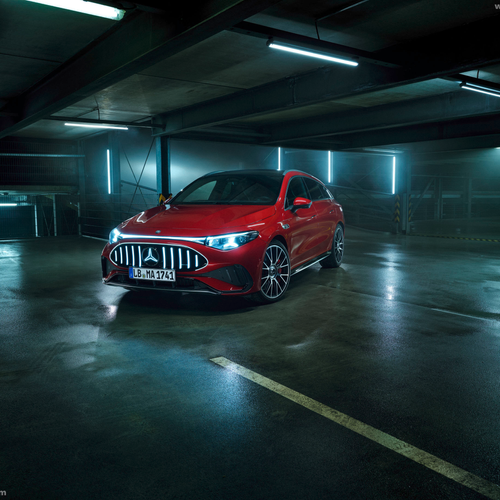 2027 Mercedes-Benz CLA 45 AMG Shooting Brake C117 Front View