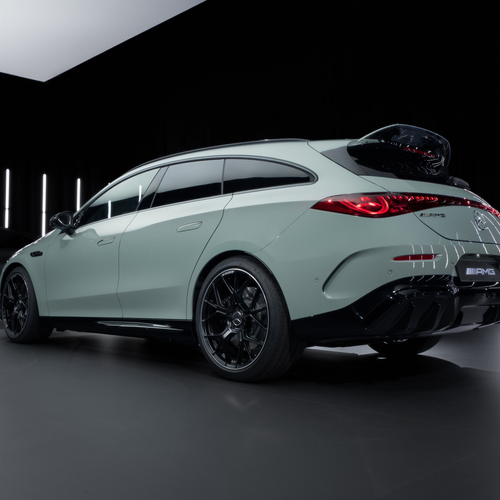 2027 Mercedes-Benz CLA 45 AMG Shooting Brake C117 Rear View