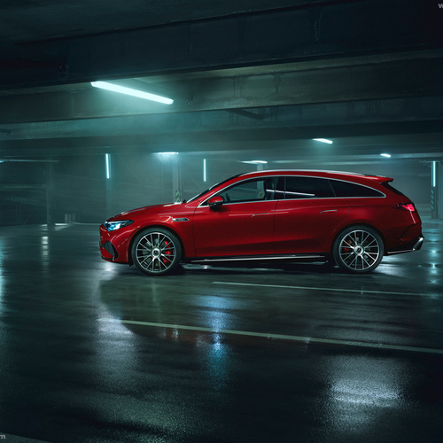 2027 Mercedes-Benz CLA 45 AMG Shooting Brake C117 Side View