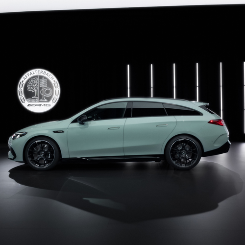 2027 Mercedes-Benz CLA 45 AMG Shooting Brake C117 Side View