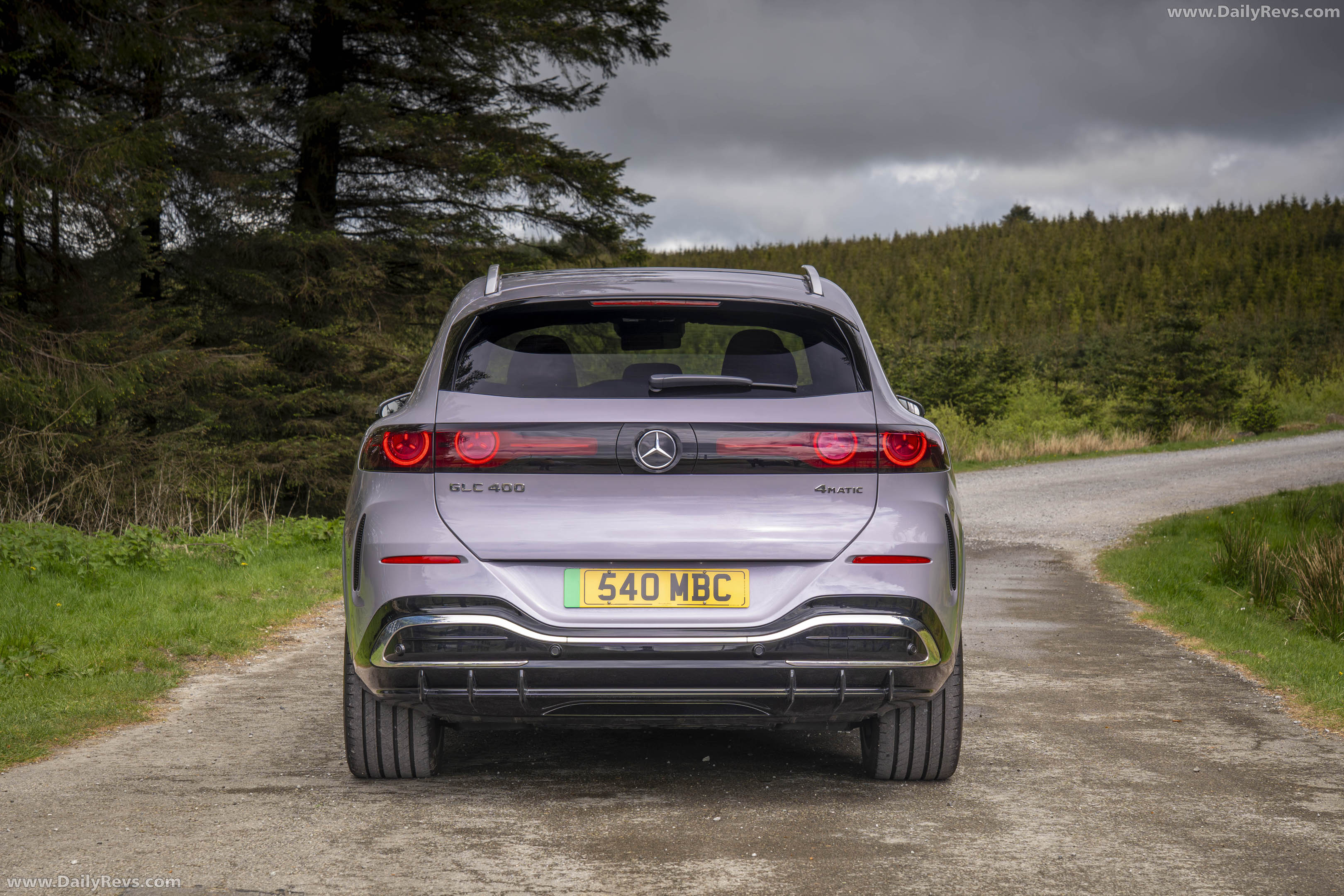2026 Mercedes-Benz GLC EQ UK Version X540 Rear View