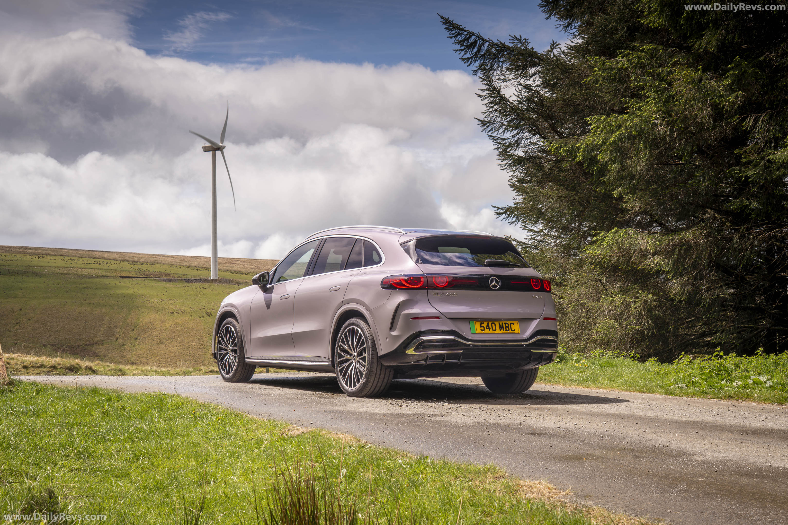 2026 Mercedes-Benz GLC EQ UK Version X540 Rear View