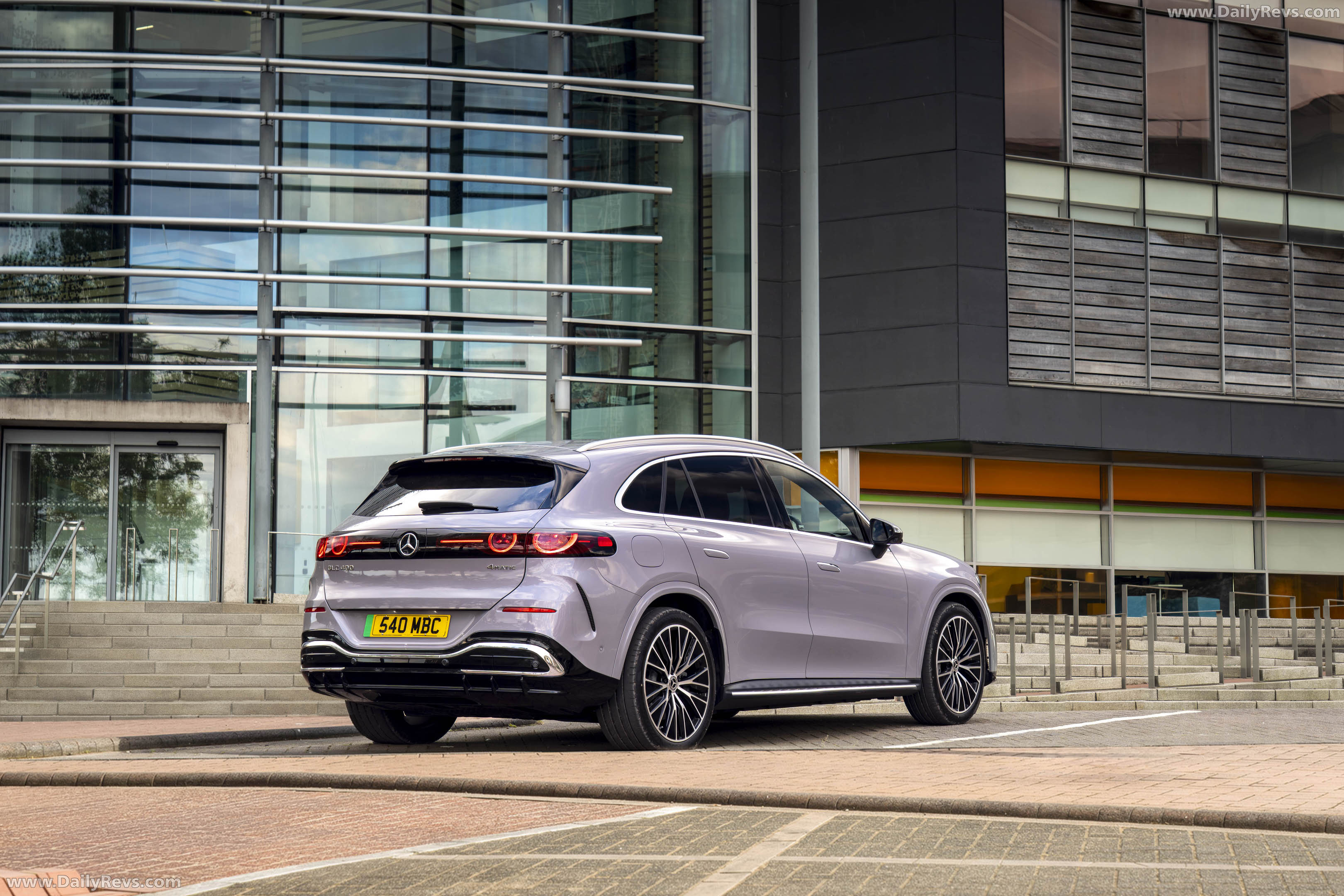 2026 Mercedes-Benz GLC EQ UK Version X540 Rear View