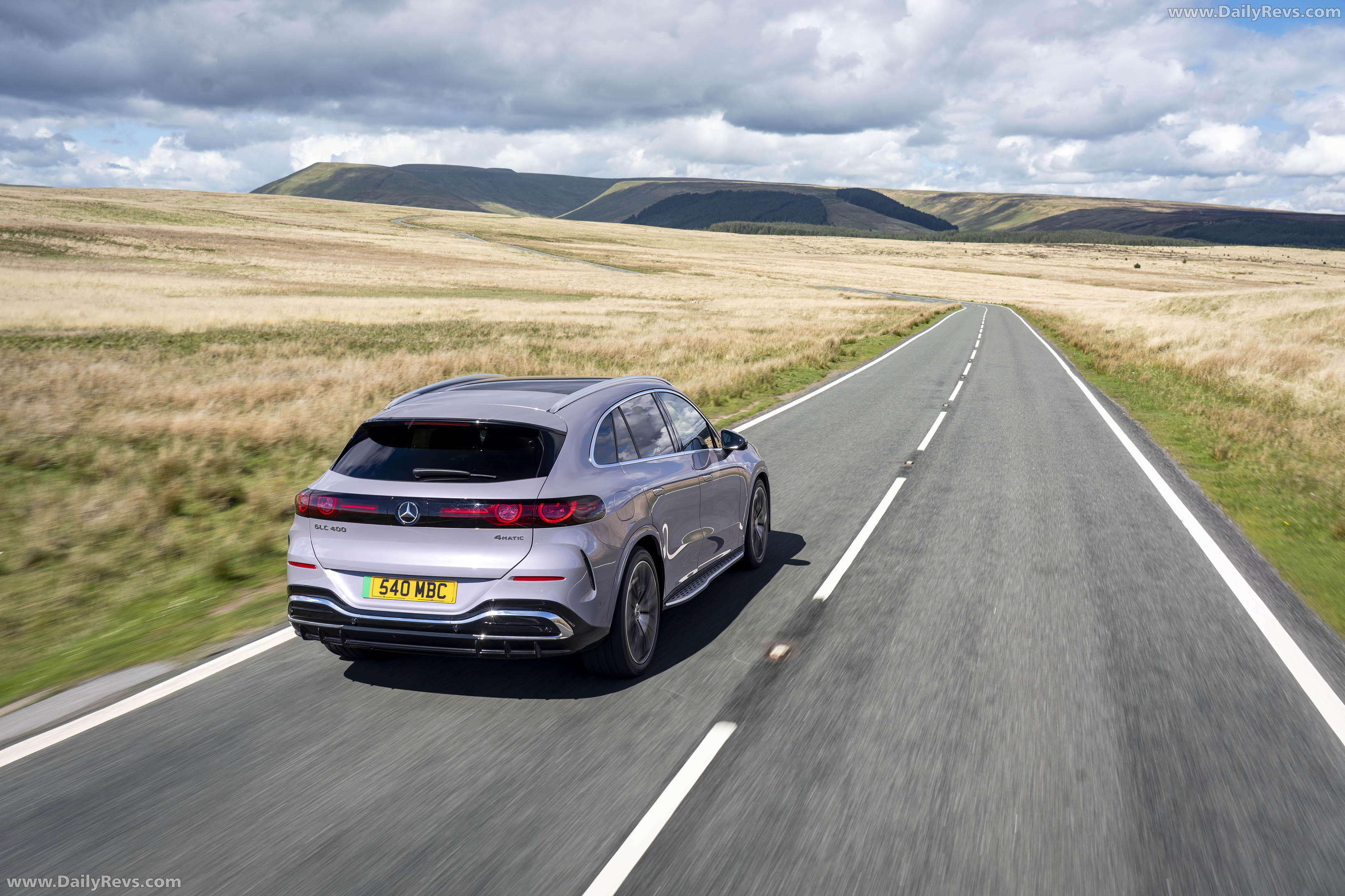 2026 Mercedes-Benz GLC EQ UK Version X540 Rear View