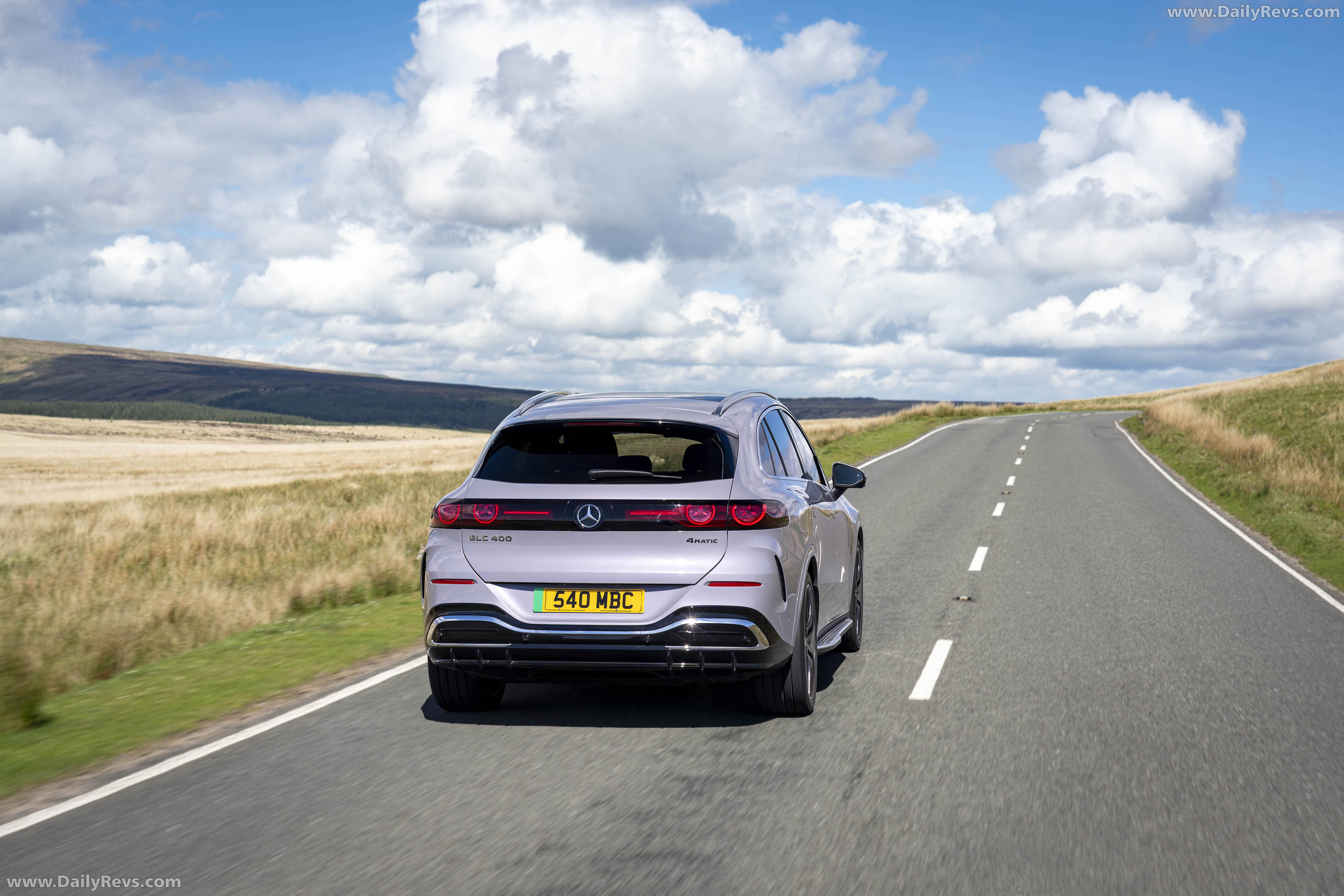 2026 Mercedes-Benz GLC EQ UK Version X540 Rear View