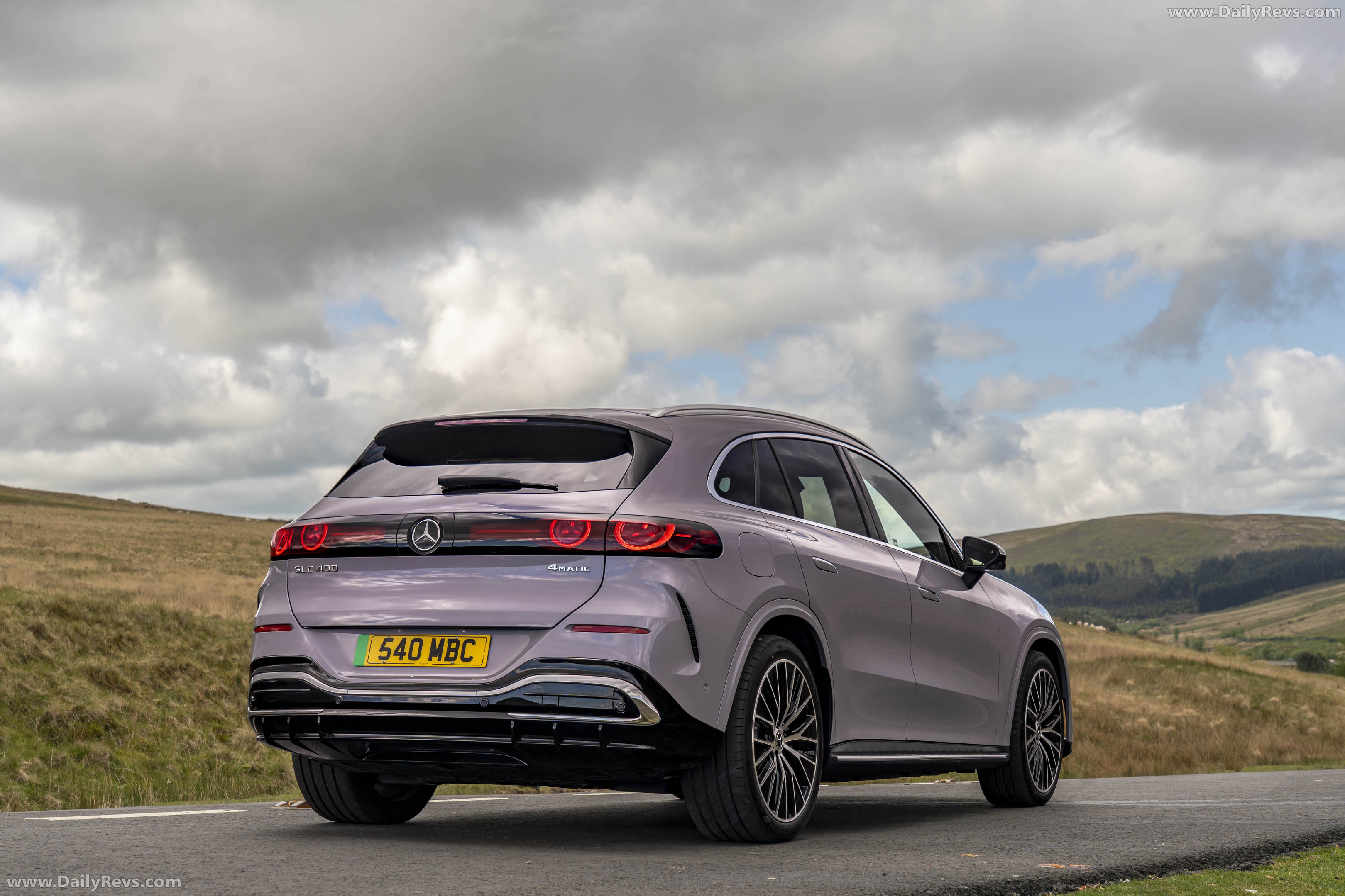 2026 Mercedes-Benz GLC EQ UK Version X540 Rear View