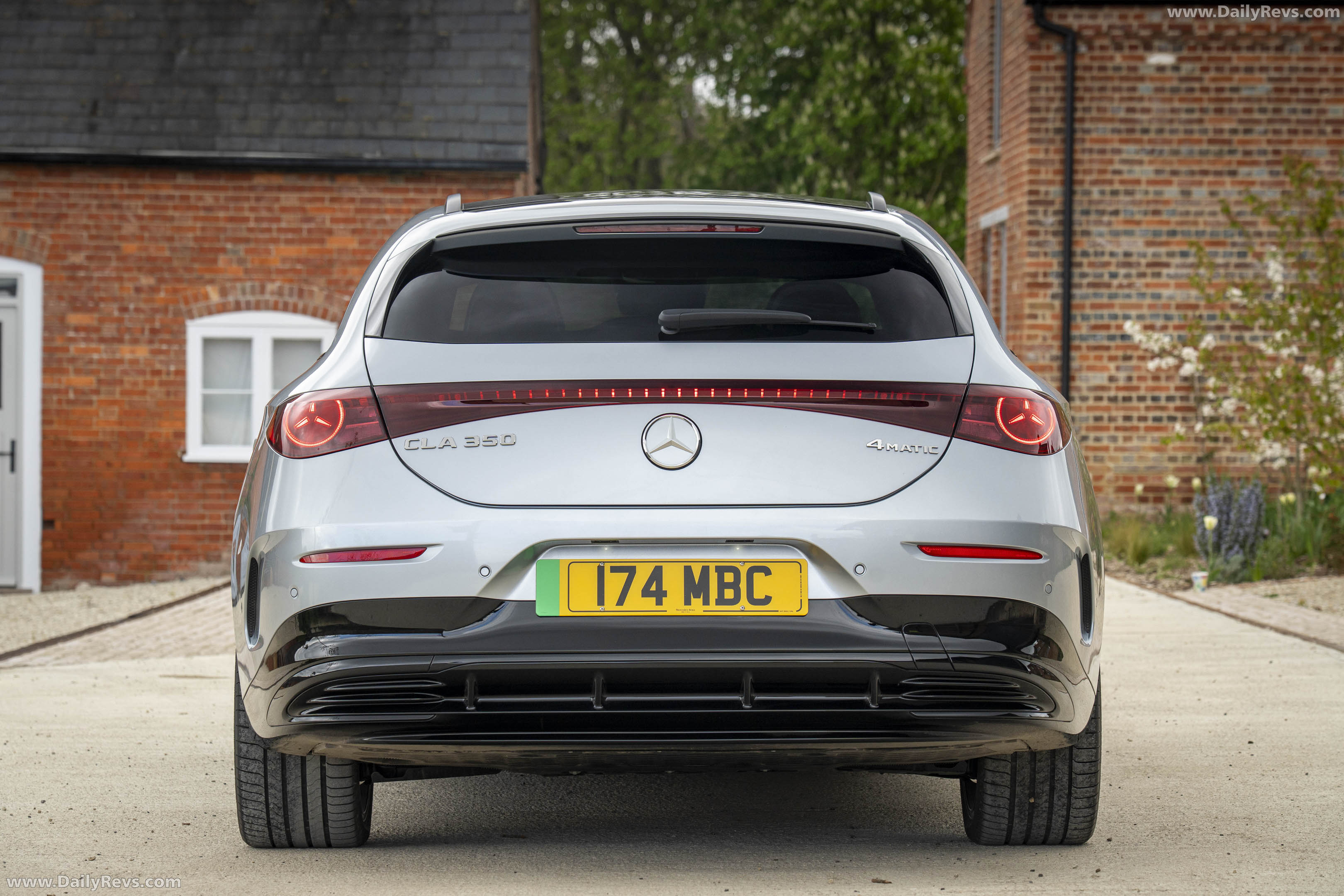 2026 Mercedes-Benz CLA Shooting Brake UK Version X118 Rear View