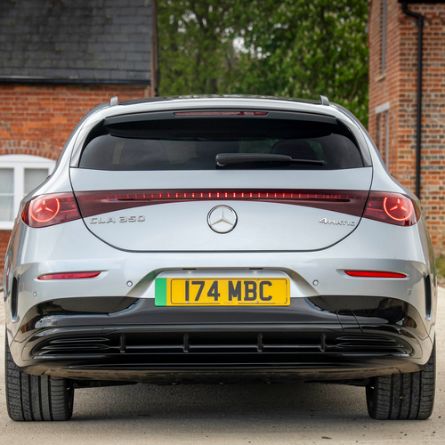 2026 Mercedes-Benz CLA Shooting Brake UK Version X118 Rear View