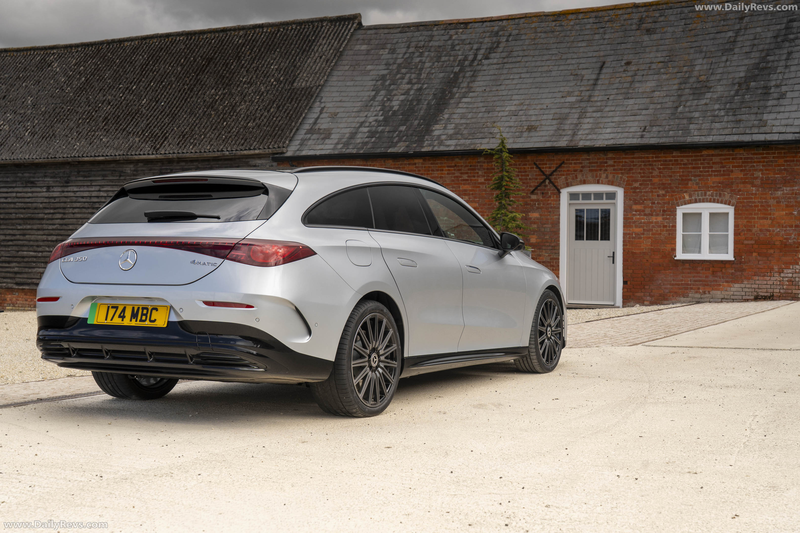 2026 Mercedes-Benz CLA Shooting Brake UK Version X118 Rear View