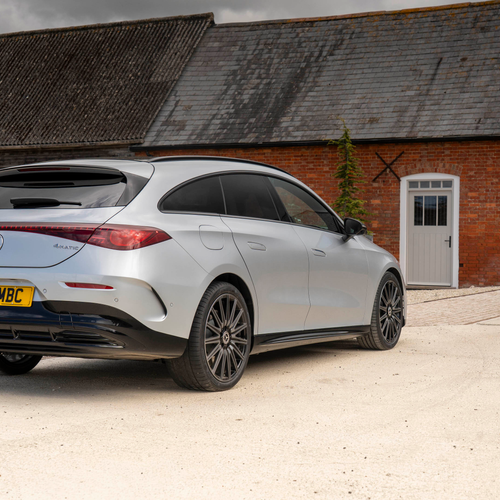 2026 Mercedes-Benz CLA Shooting Brake UK Version X118 Rear View