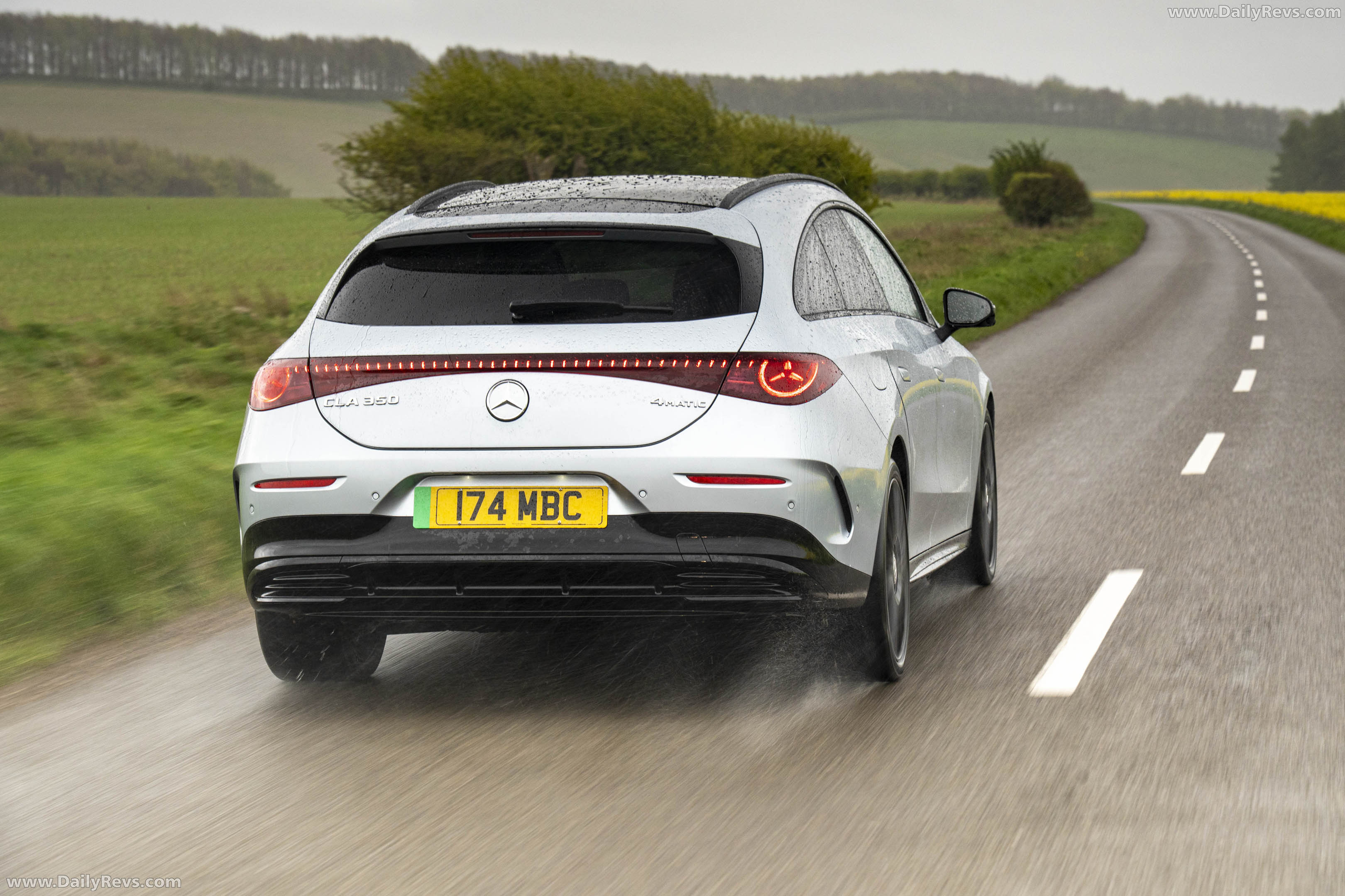 2026 Mercedes-Benz CLA Shooting Brake UK Version X118 Rear View