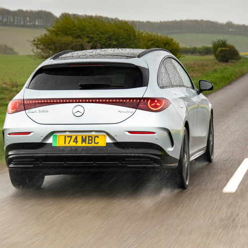 2026 Mercedes-Benz CLA Shooting Brake UK Version X118 Rear View
