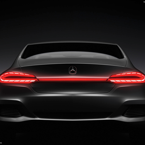 2010 Mercedes-Benz F800 Style Concept Rear View