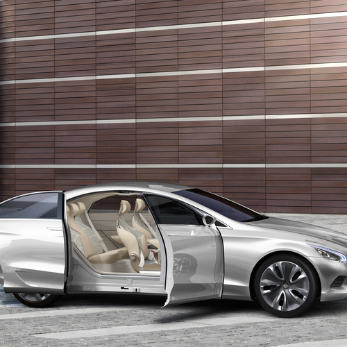 2010 Mercedes-Benz F800 Style Concept Side View