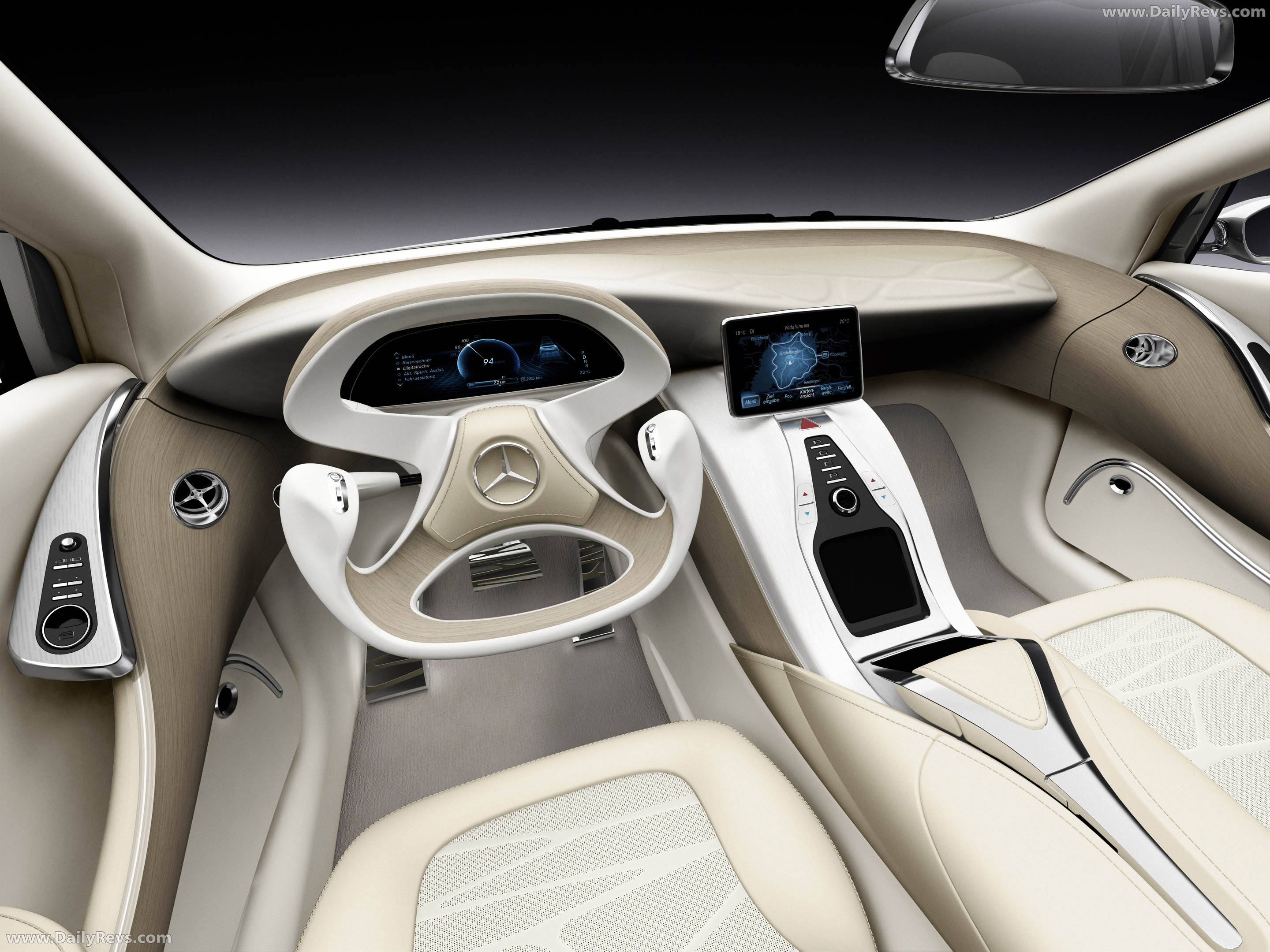 2010 Mercedes-Benz F800 Style Concept Interior