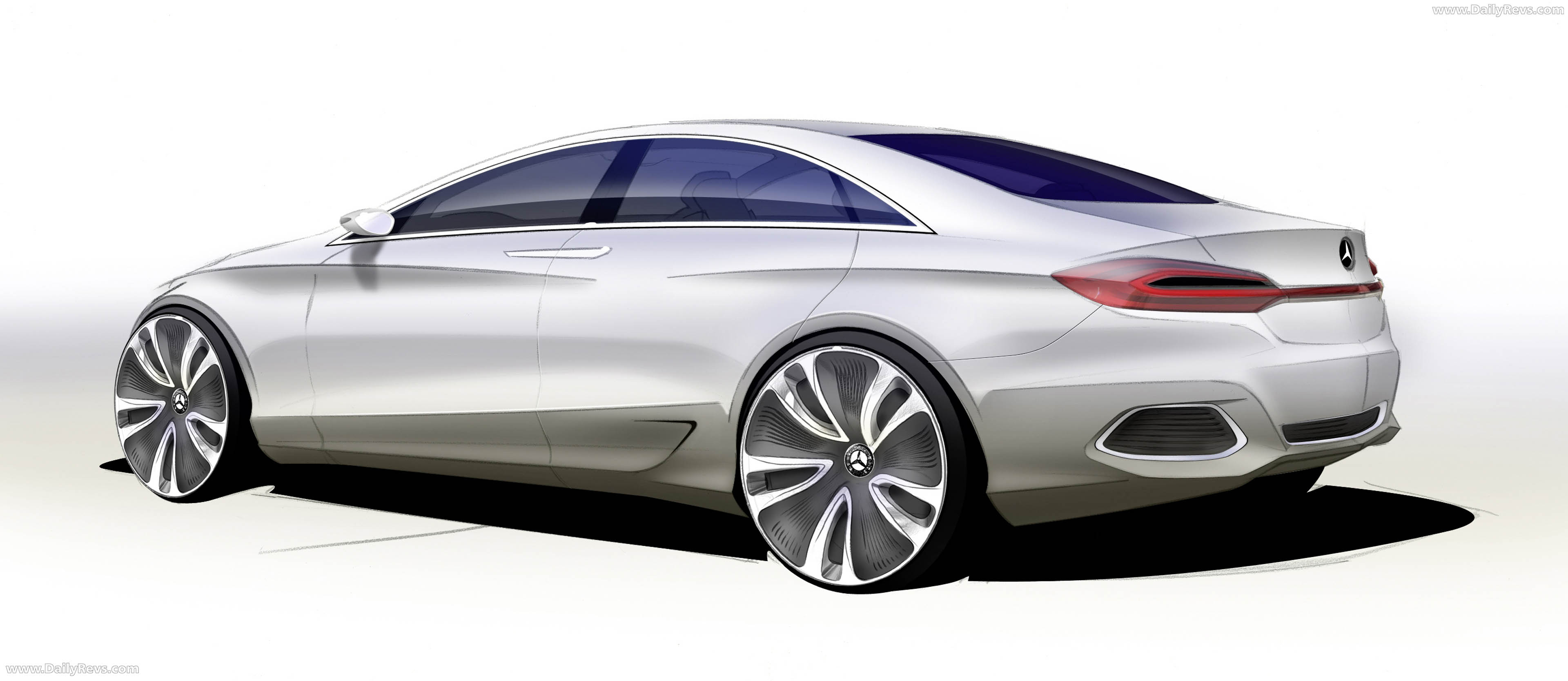 2010 Mercedes-Benz F800 Style Concept Sketches