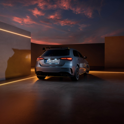 2026 Mercedes-Benz A 45 S AMG Final Edition W177 Rear View