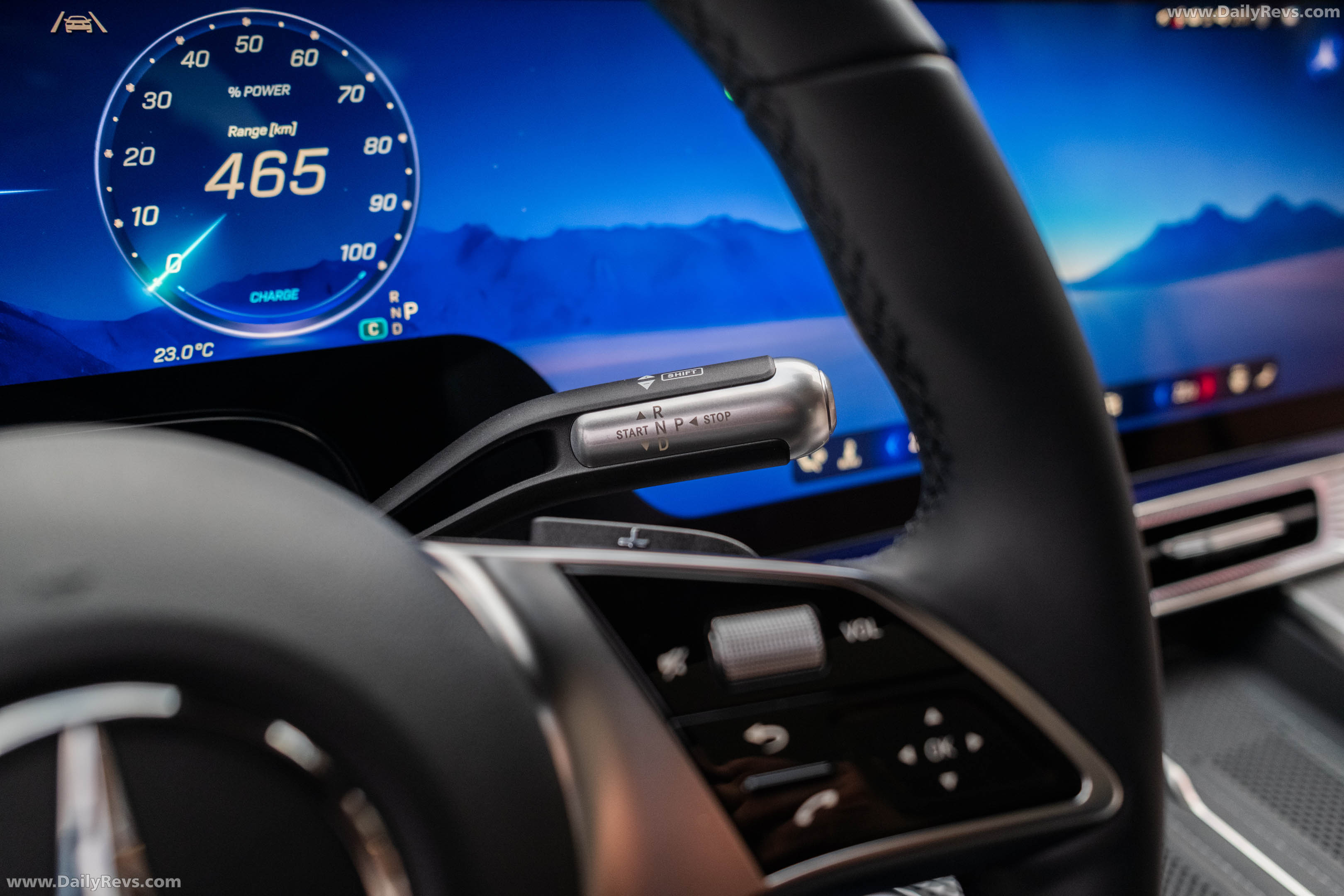 2027 Mercedes-Benz C 400 Electric W540 Twilight Blue Interior