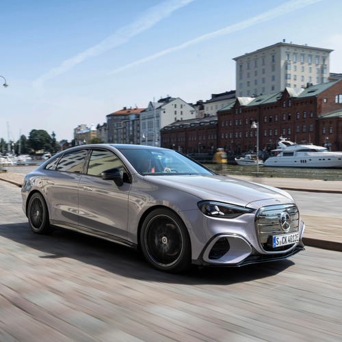 2027 Mercedes-Benz C 400 Electric W540 Miami Silver Front View