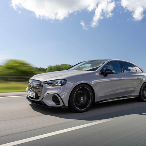 2027 Mercedes-Benz C 400 Electric W540 Miami Silver Front View