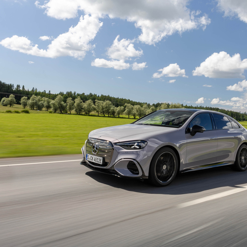 2027 Mercedes-Benz C 400 Electric W540 Miami Silver Front View