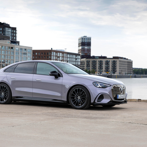 2027 Mercedes-Benz C 400 Electric W540 Miami Silver Front View