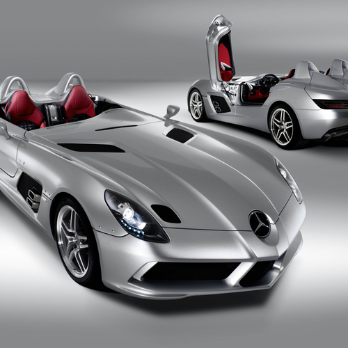2009 Mercedes-Benz SLR Stirling Moss Z199 Front View
