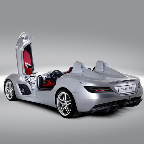2009 Mercedes-Benz SLR Stirling Moss Z199 Rear View