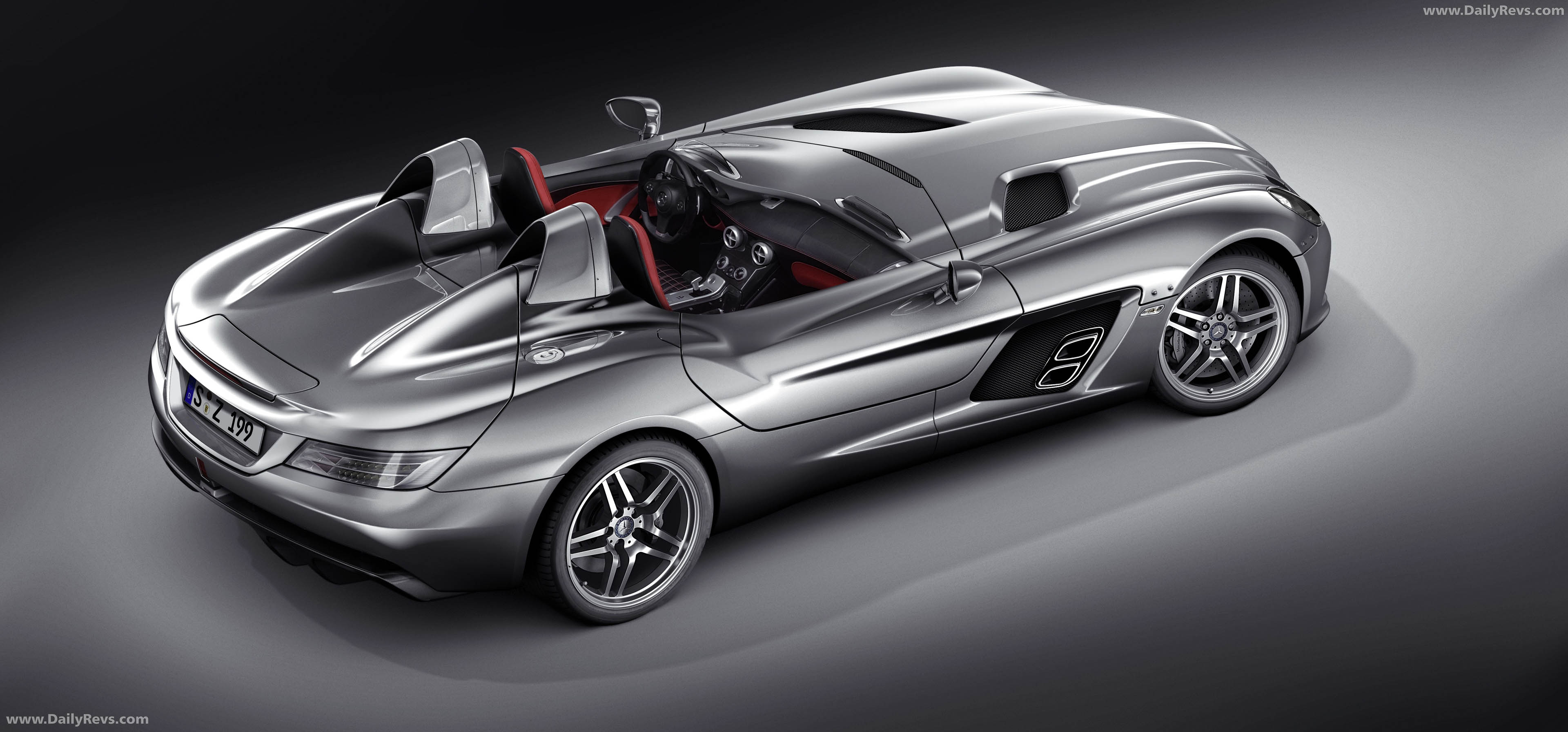 2009 Mercedes-Benz SLR Stirling Moss Z199 Rear View