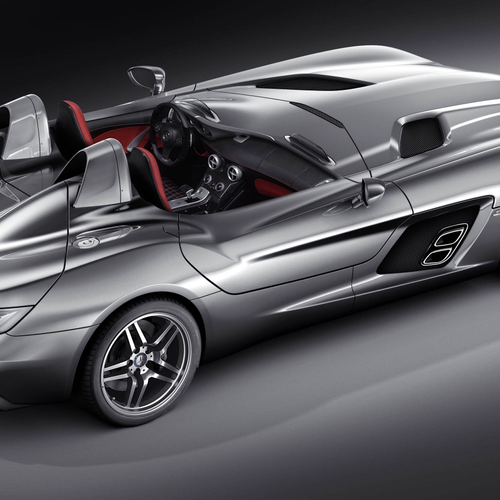 2009 Mercedes-Benz SLR Stirling Moss Z199 Rear View
