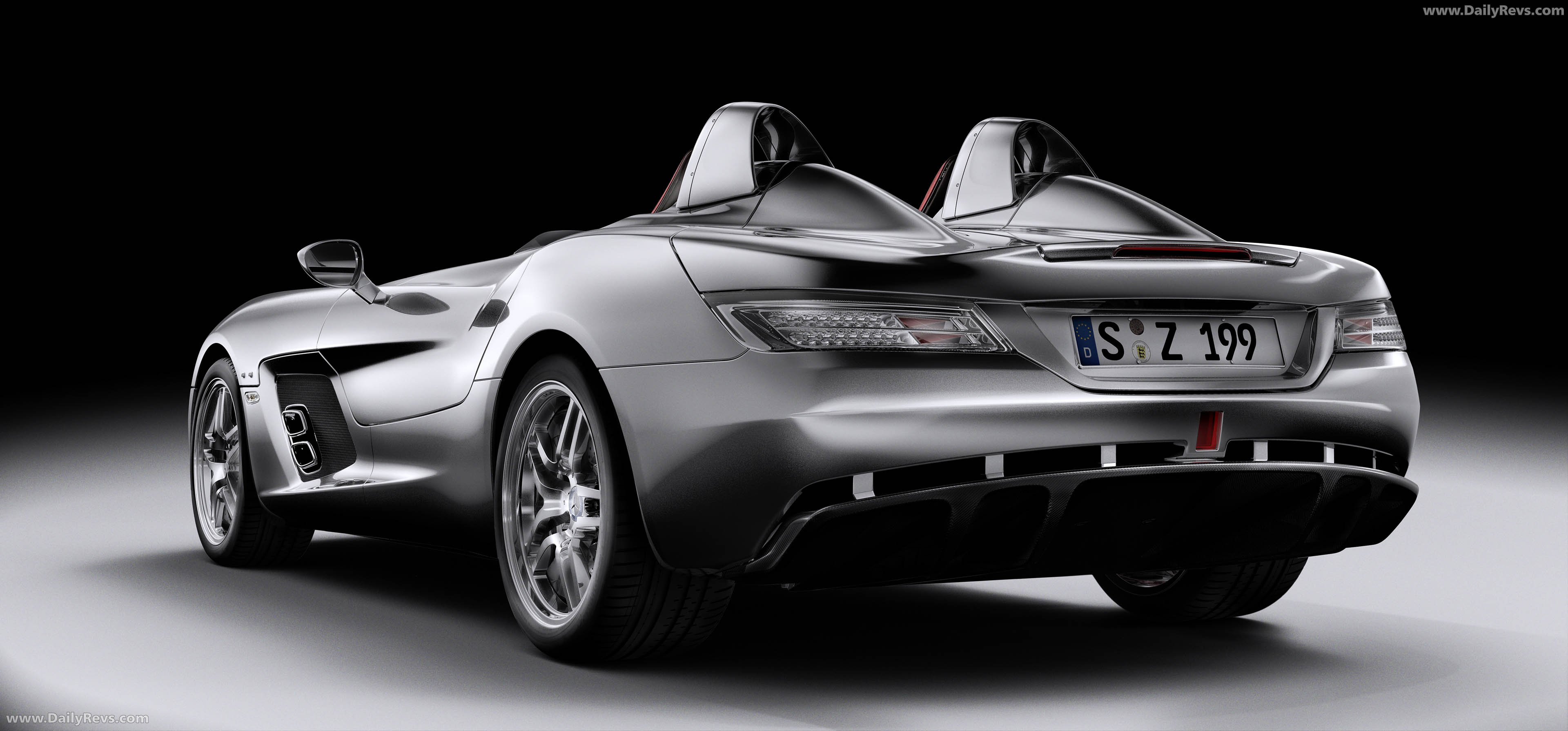 2009 Mercedes-Benz SLR Stirling Moss Z199 Rear View