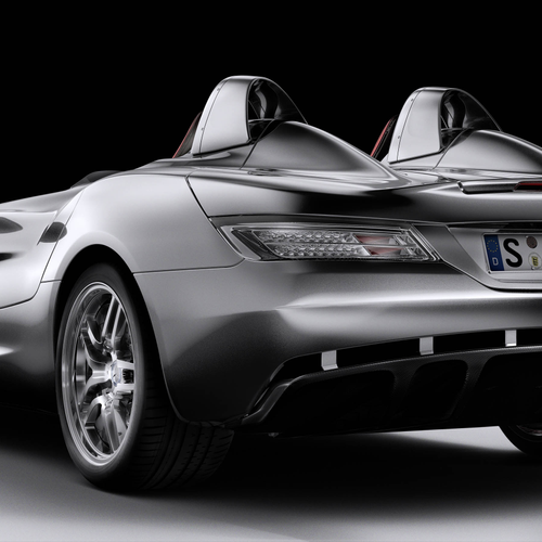 2009 Mercedes-Benz SLR Stirling Moss Z199 Rear View