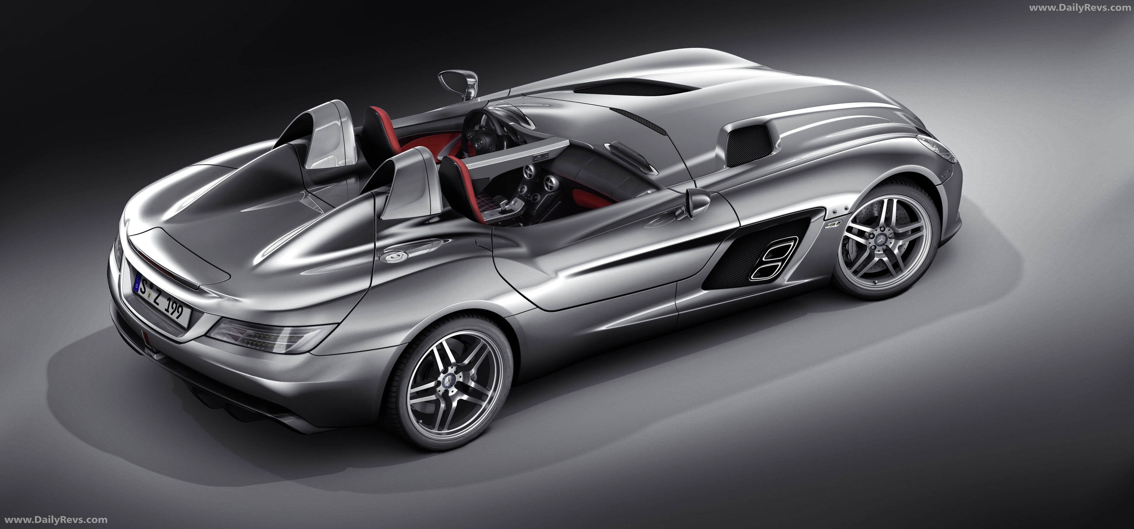 2009 Mercedes-Benz SLR Stirling Moss Z199 Rear View