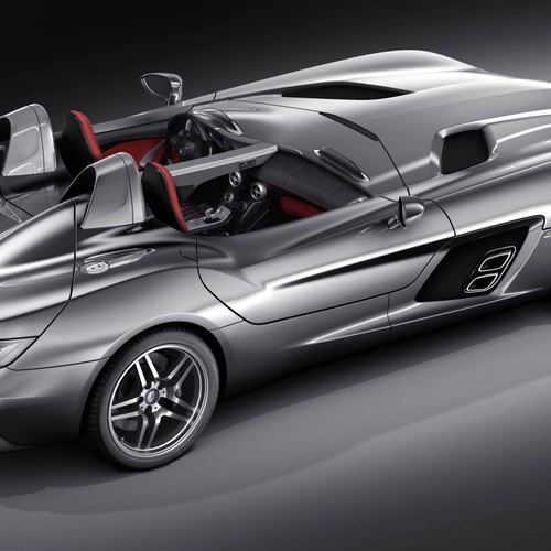 2009 Mercedes-Benz SLR Stirling Moss Z199 Rear View