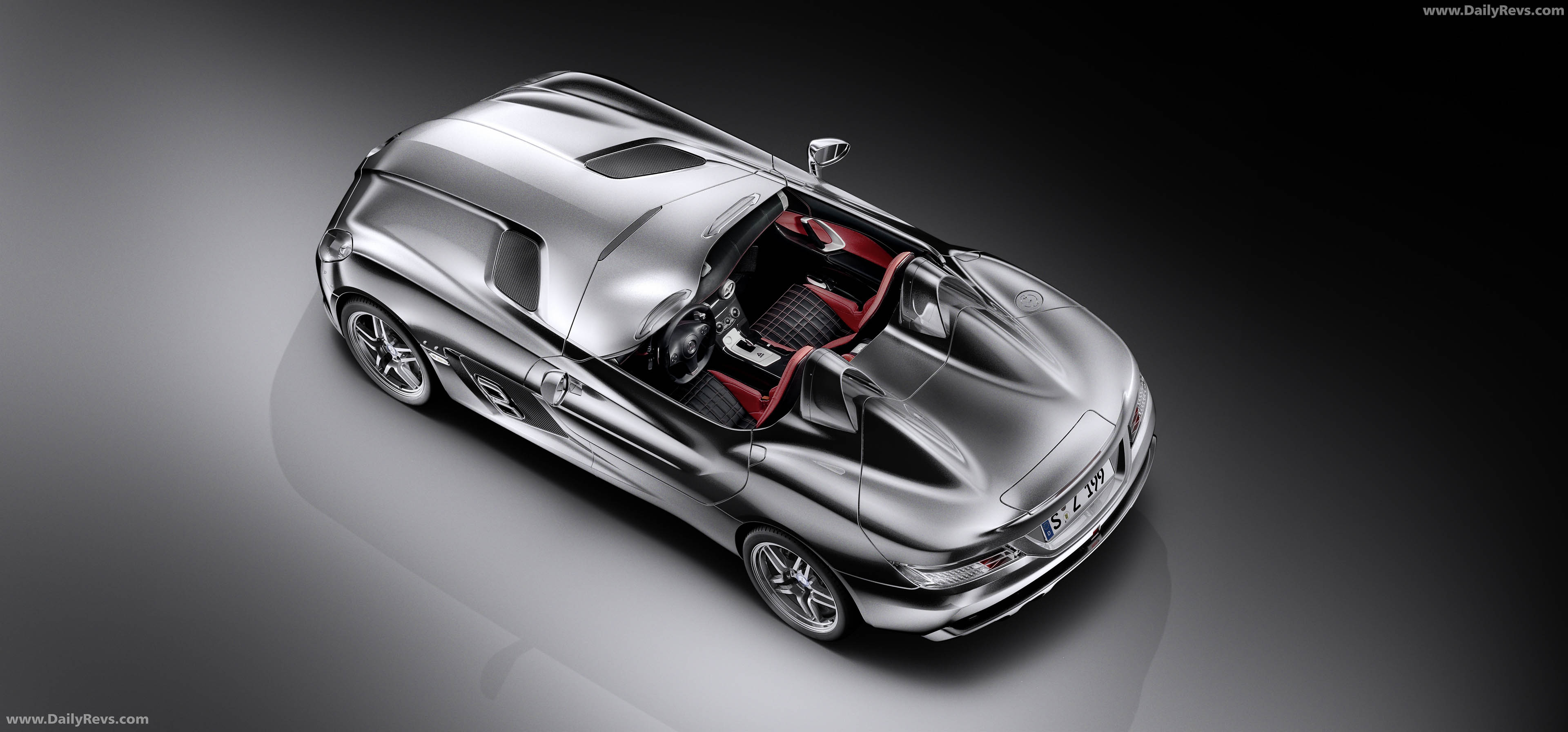 2009 Mercedes-Benz SLR Stirling Moss Z199 Top View