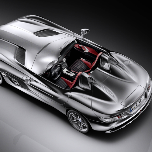 2009 Mercedes-Benz SLR Stirling Moss Z199 Top View