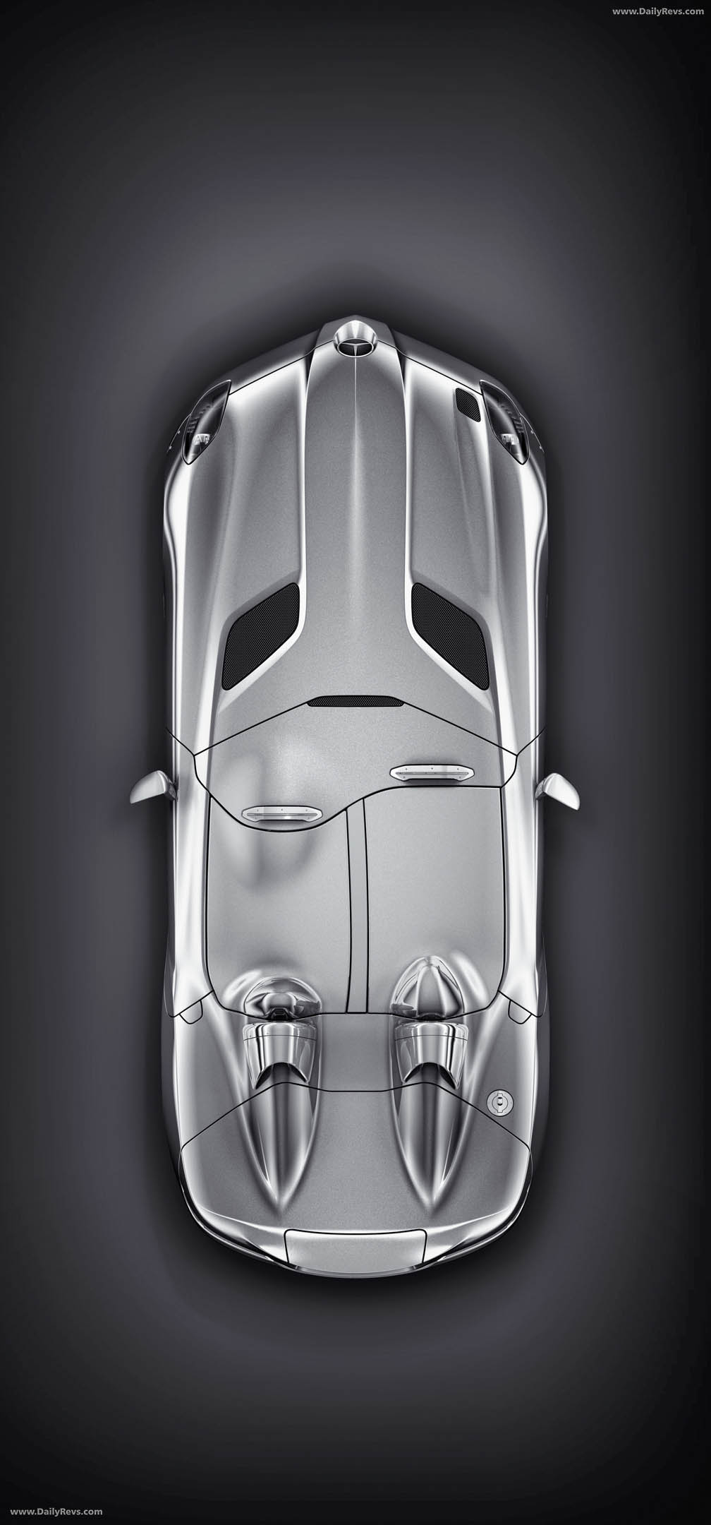2009 Mercedes-Benz SLR Stirling Moss Z199 Top View