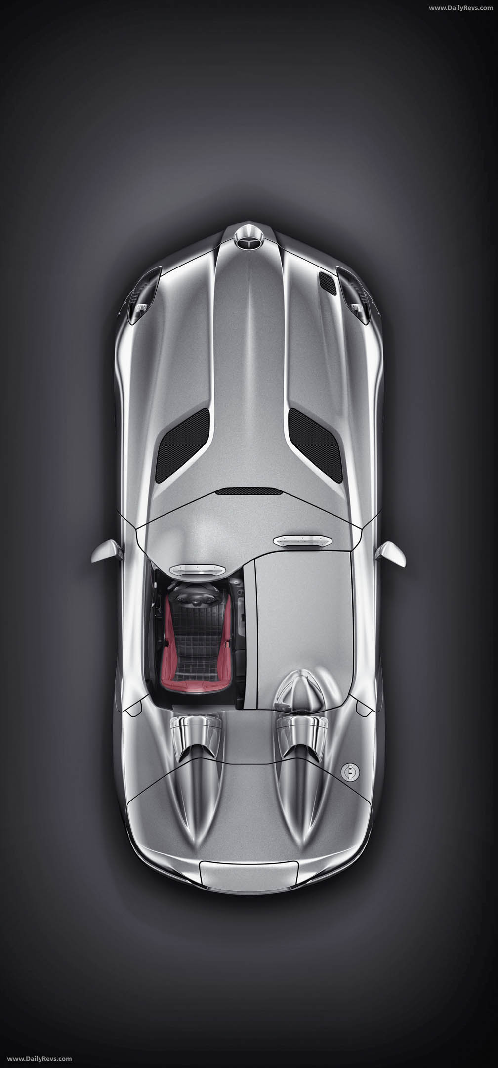 2009 Mercedes-Benz SLR Stirling Moss Z199 Top View