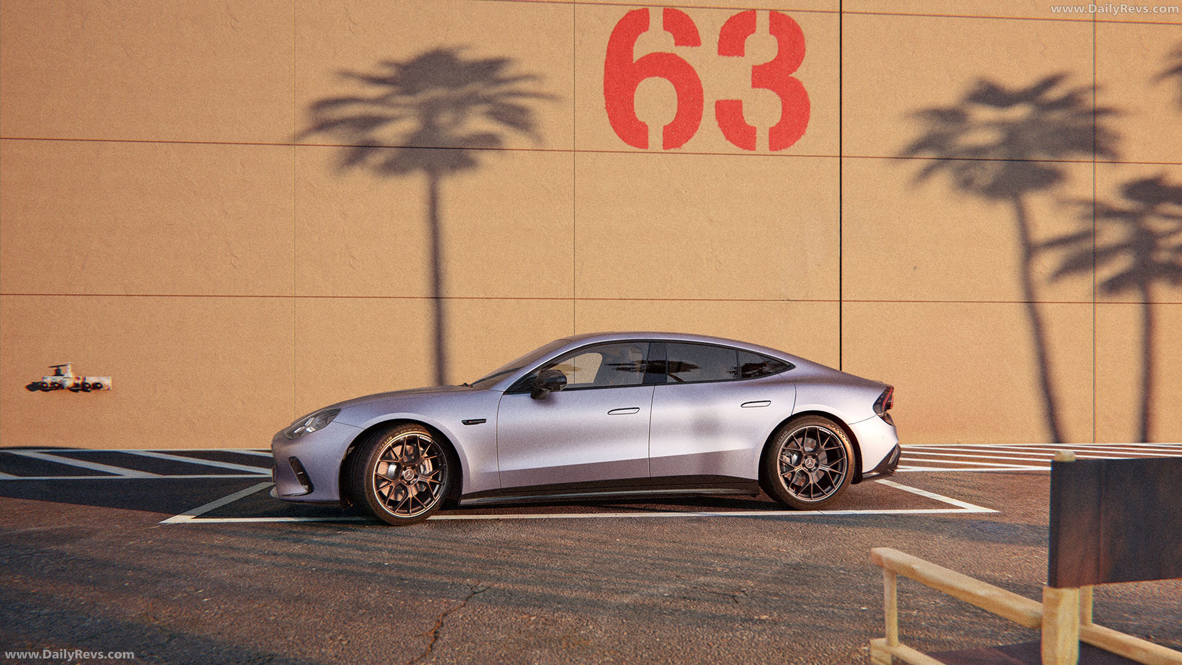 2027 Mercedes-Benz AMG GT 53 4-door Coupe X290 Side View
