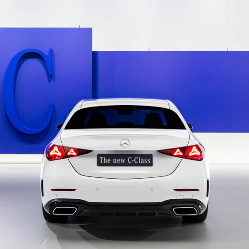 2027 Mercedes-Benz C 400e W206 Rear View