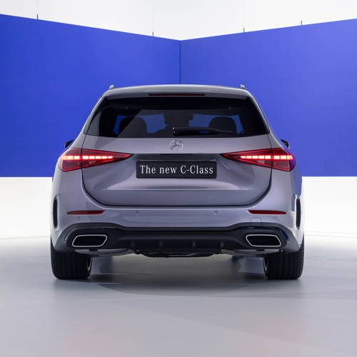 2027 Mercedes-Benz C 400 e Estate S206 Rear View