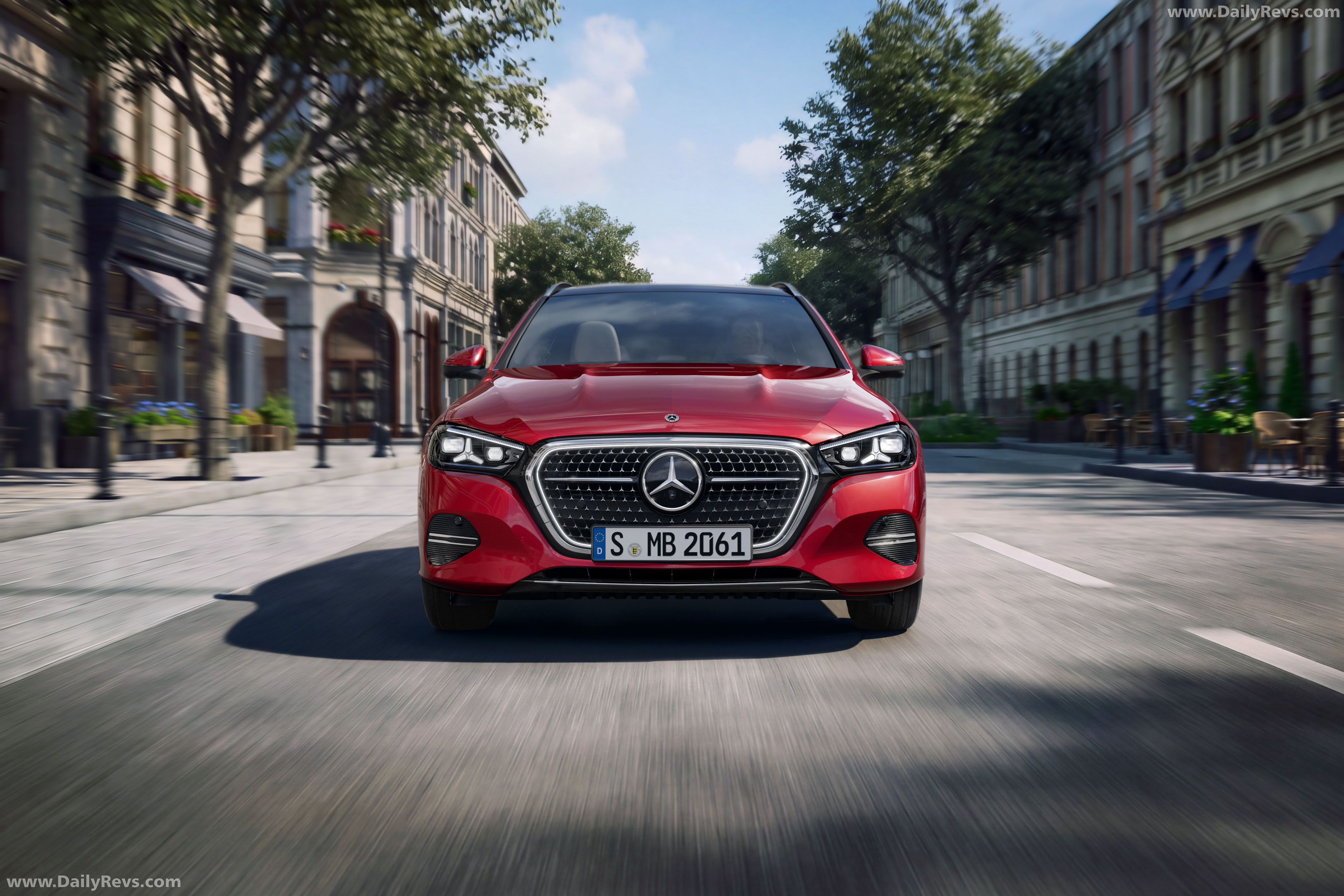 2027 Mercedes-Benz C-Class Estate S206 Front View
