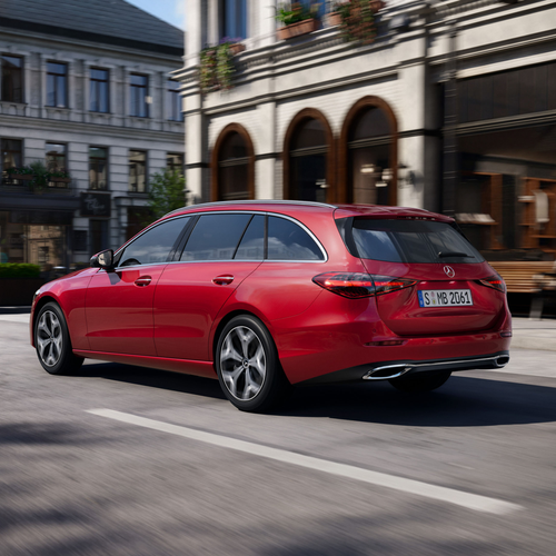 2027 Mercedes-Benz C-Class Estate S206 Rear View