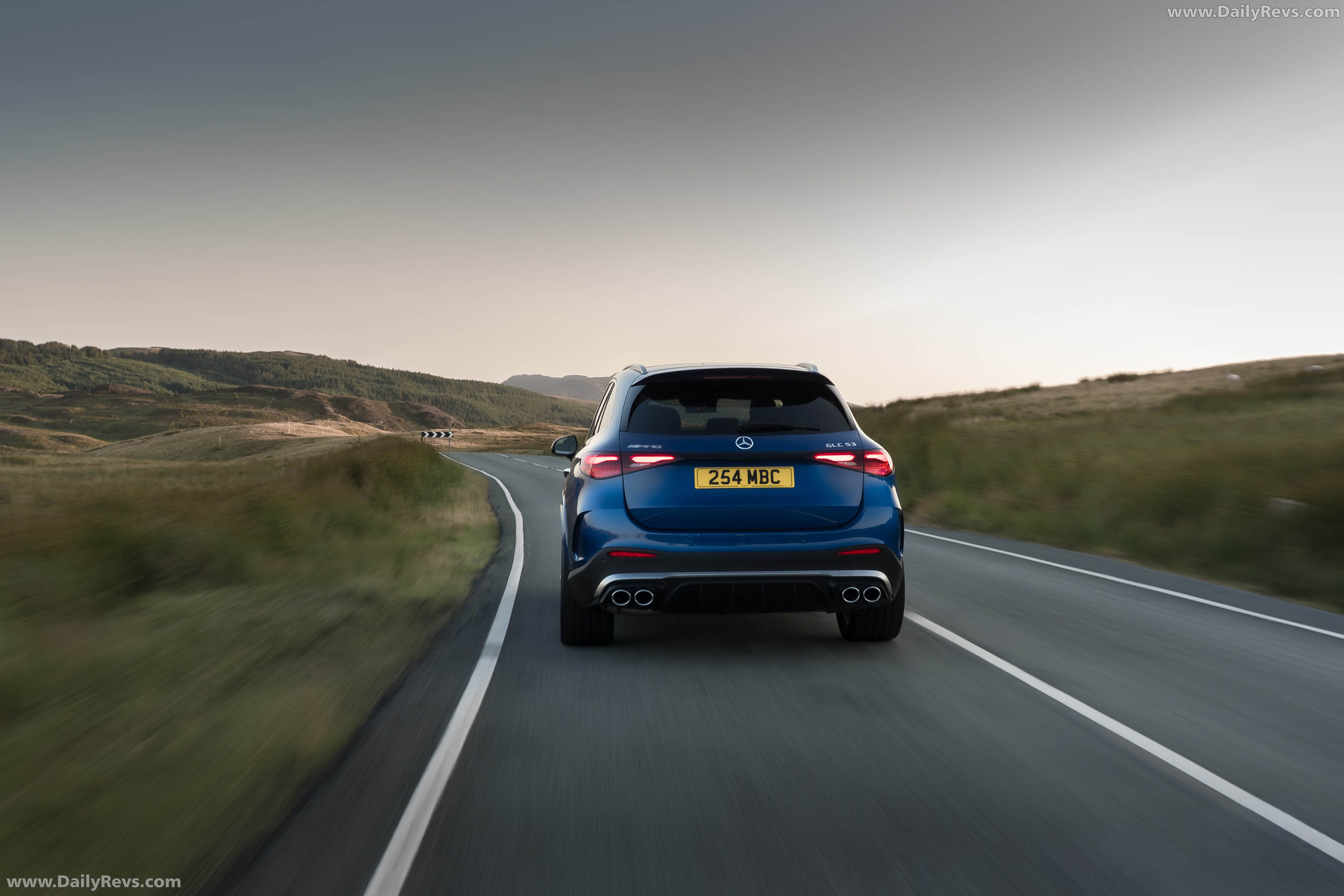 2027 Mercedes-Benz GLC 53 AMG X254 UK Version Rear View