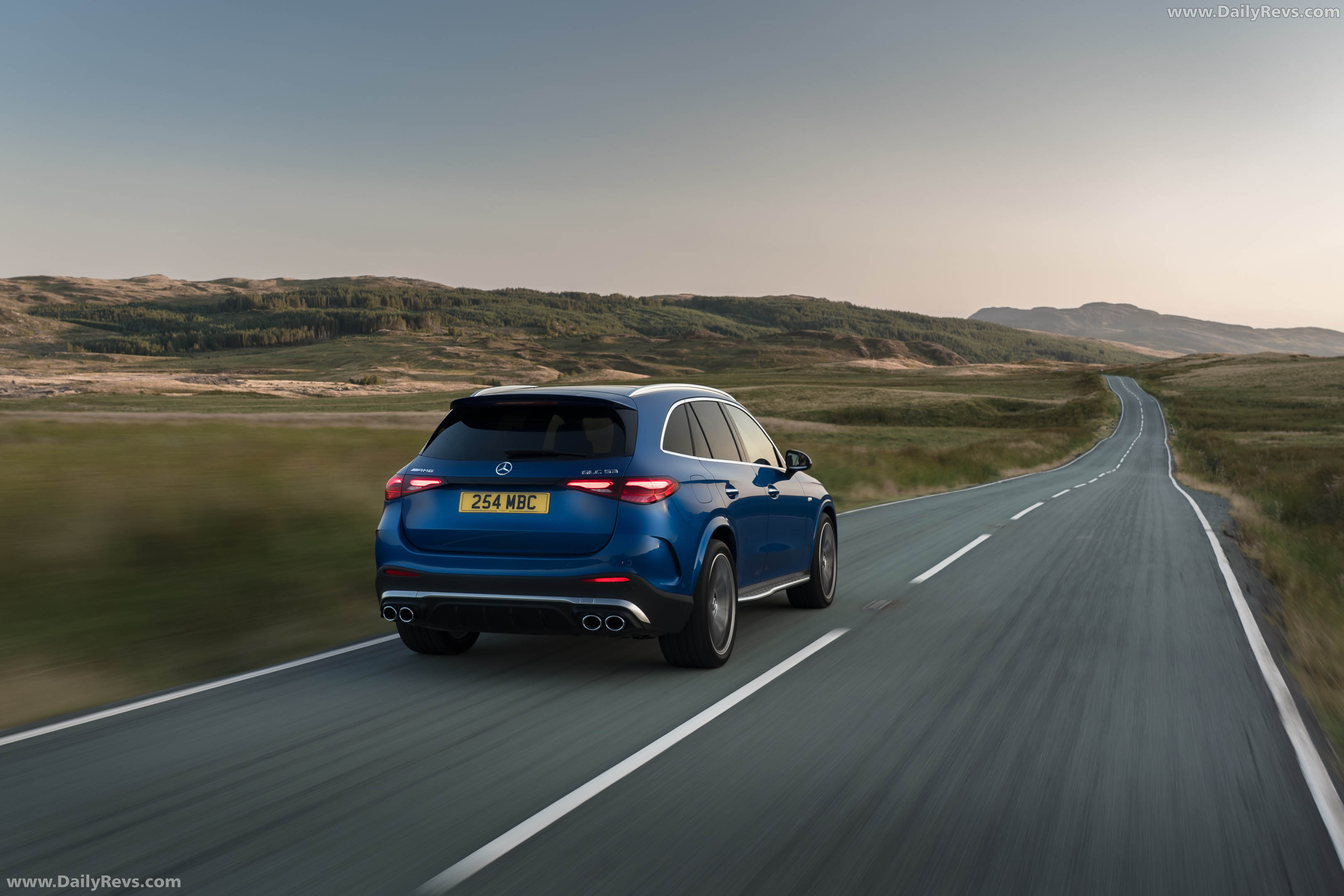2027 Mercedes-Benz GLC 53 AMG X254 UK Version Rear View