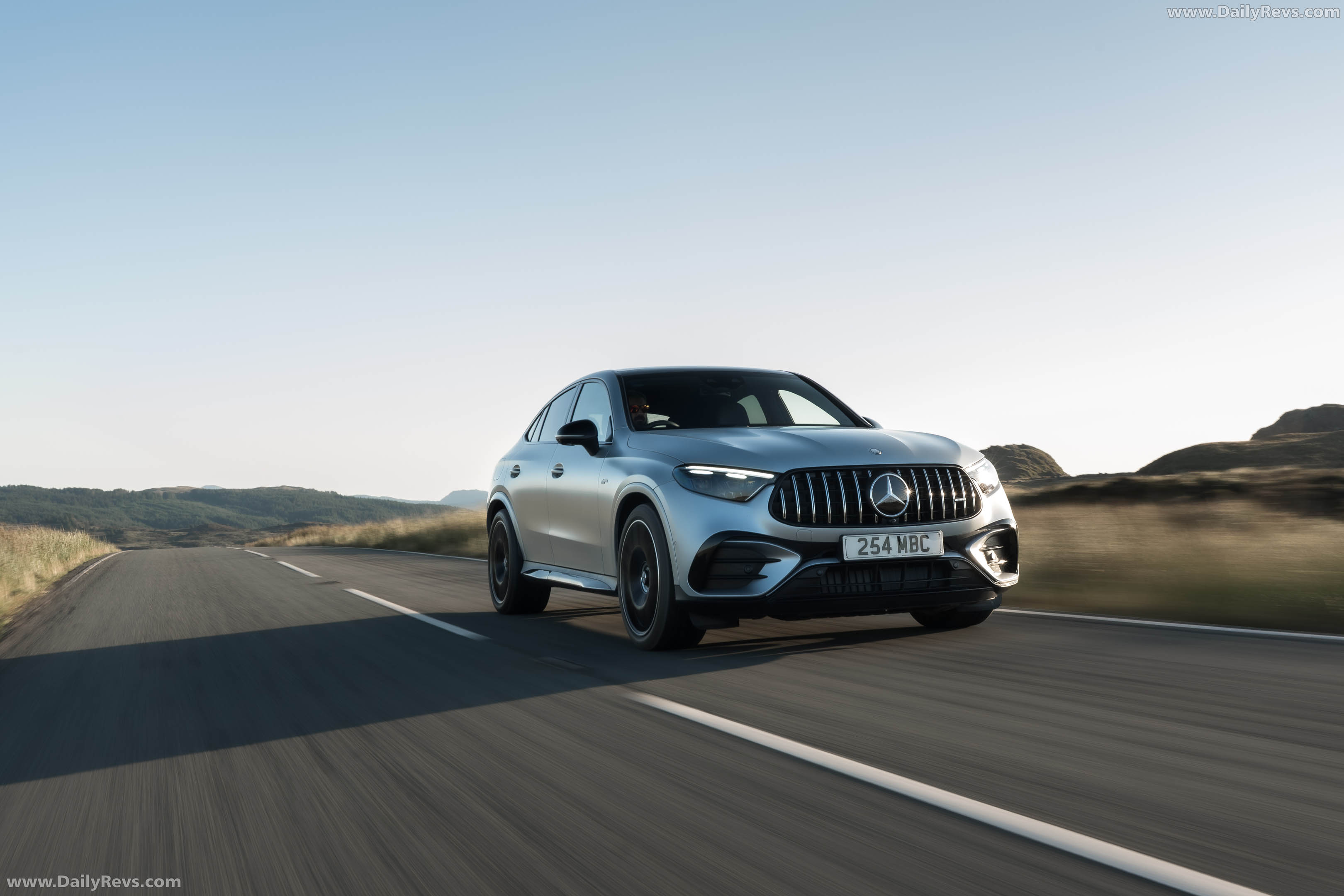 2027 Mercedes-Benz GLC 53 AMG Coupe C254 UK Version Front View