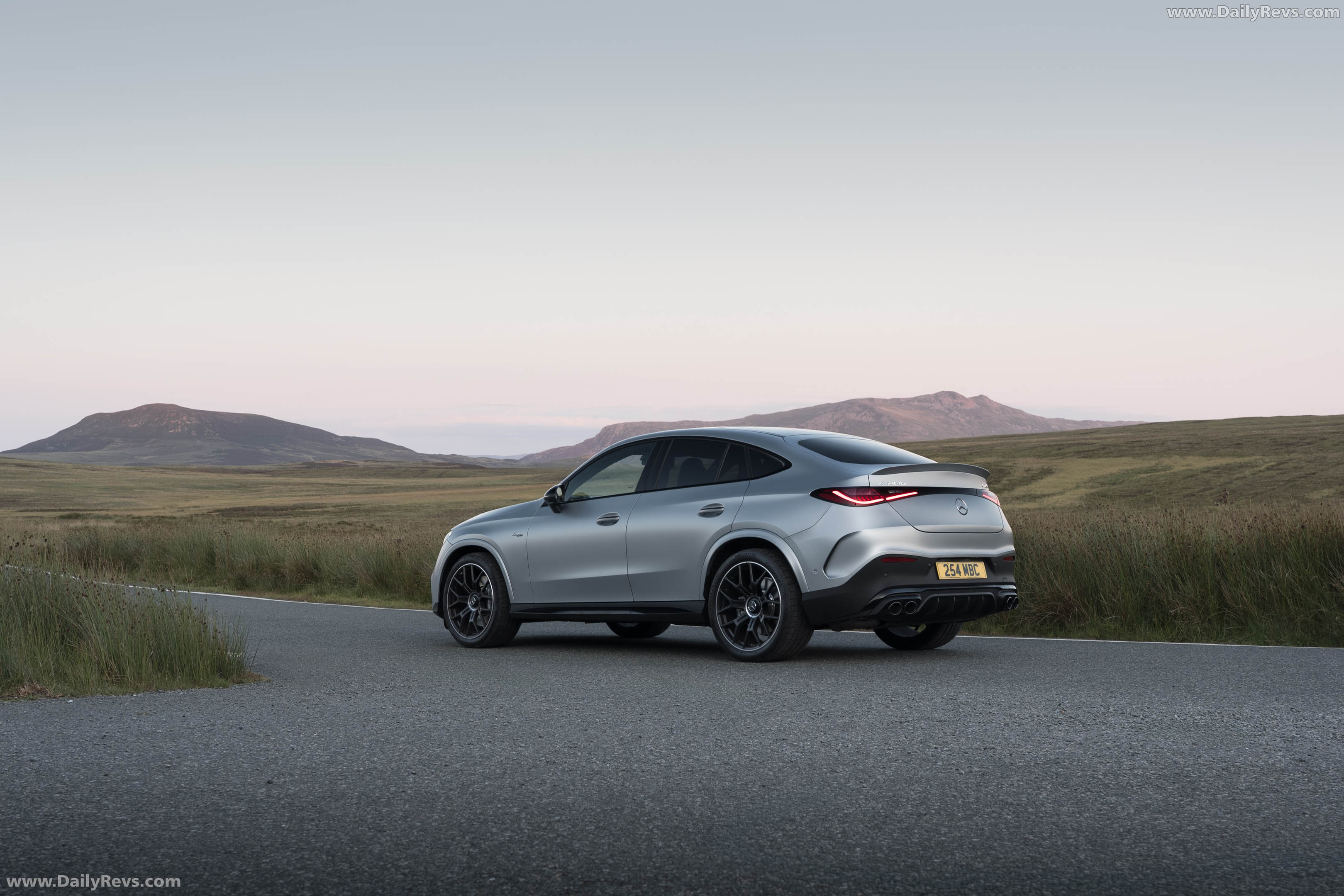 2027 Mercedes-Benz GLC 53 AMG Coupe C254 UK Version Rear View