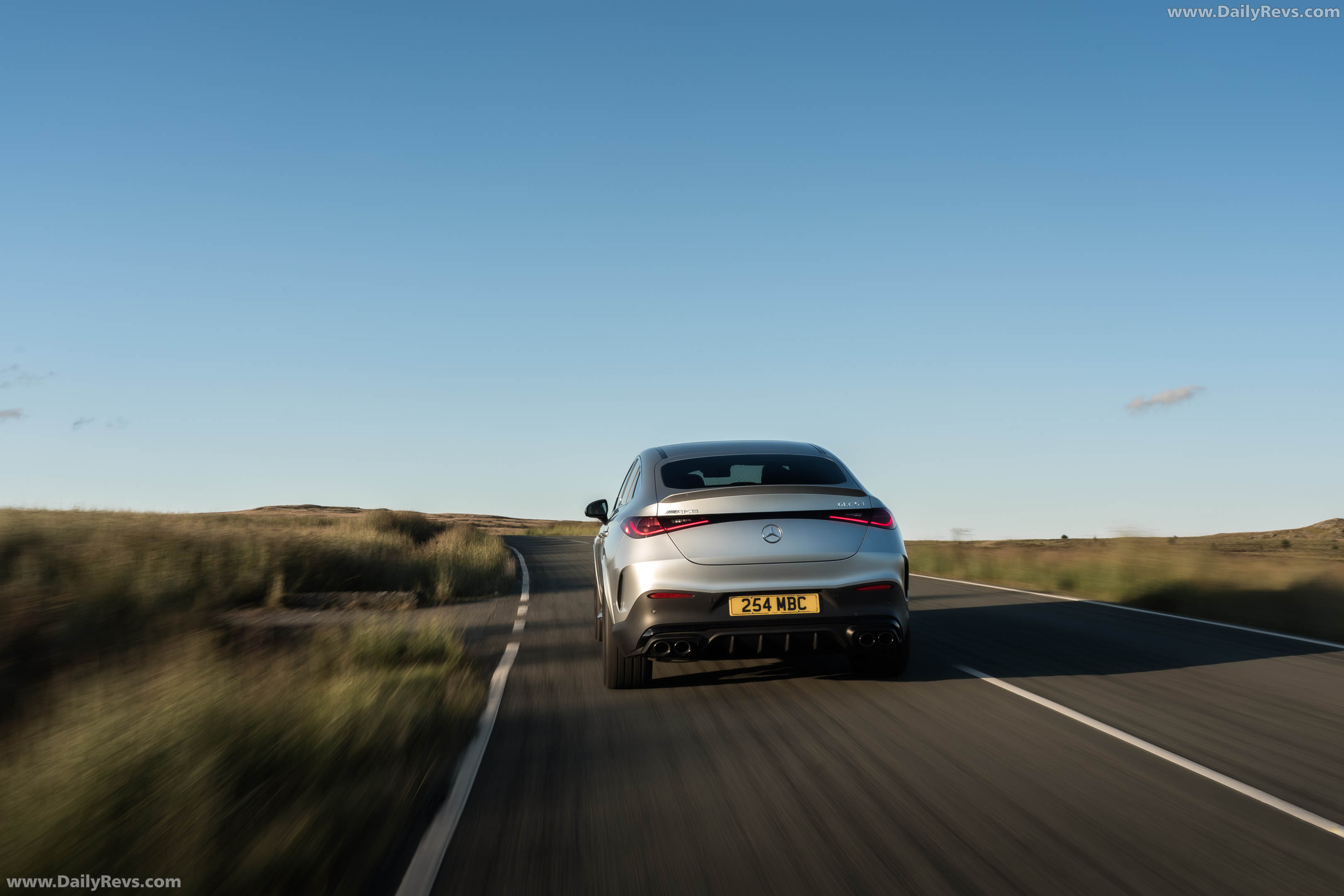 2027 Mercedes-Benz GLC 53 AMG Coupe C254 UK Version Rear View