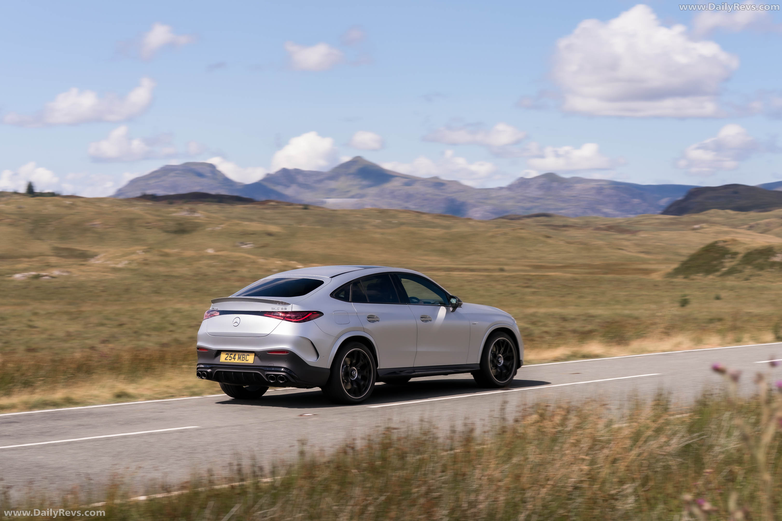 2027 Mercedes-Benz GLC 53 AMG Coupe C254 UK Version Rear View